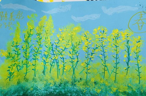 邂逅油菜花，春日趣时光　——二年级语文四月项目化活动